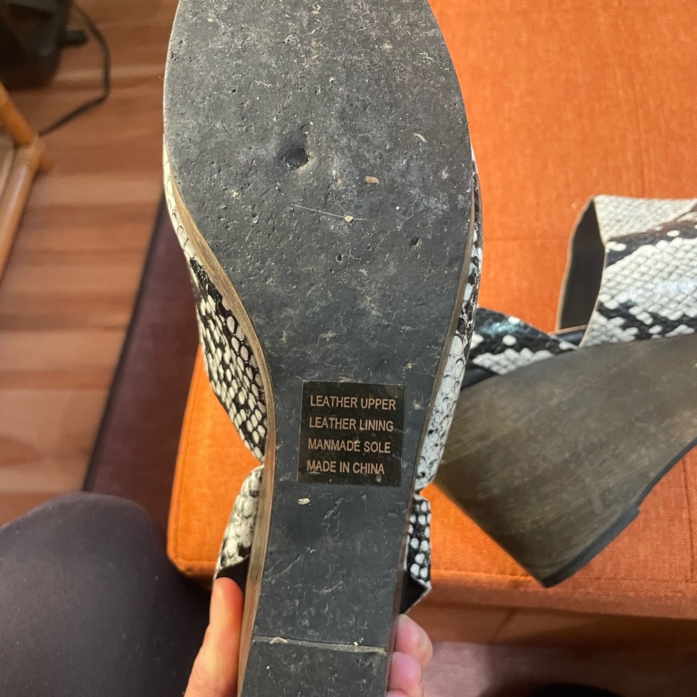 Real Leather Wedges - Picture 4 of 4